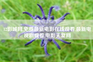 12影城网,免费最新电影在线观看,最新电视剧观看,电影天堂网