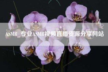 ASMR_专业ASMR视频直播资源分享网站