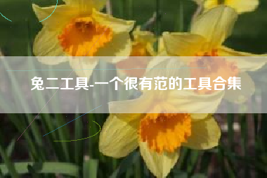 兔二工具-一个很有范的工具合集
