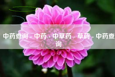 中药查询 - 中药 - 中草药 - 草药 - 中药查询