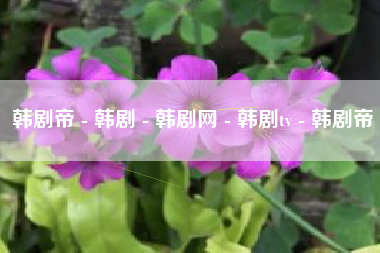 韩剧帝 - 韩剧 - 韩剧网 - 韩剧tv - 韩剧帝