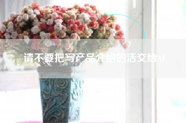 请不要把写产品介绍的活交给AI